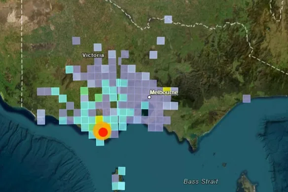 Melbourne Earthquake 22102023